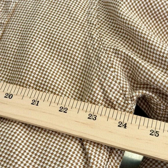 Peter Millar Mens Sz 17.5L Hounds tooth Button Up Shirt Long Sleeve Casual Dress - Picture 9 of 10